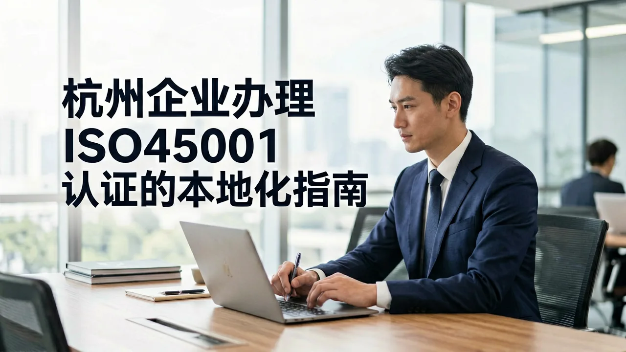 杭州企业办理ISO45001认证的本地化指南